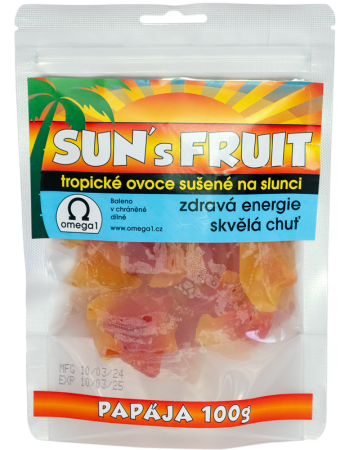 Měkce sušená papája