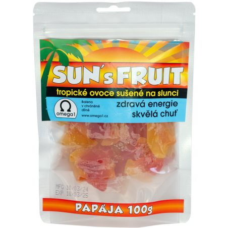 Měkce sušená papája