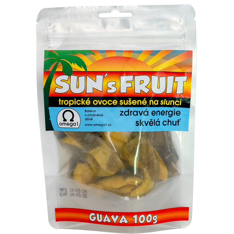 Měkce sušená guava