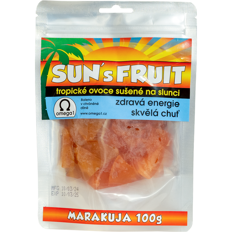 Měkce sušená marakuja
