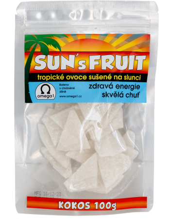 Měkce sušený kokos