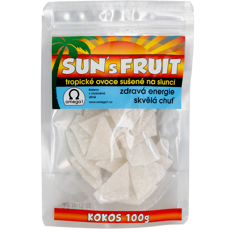 Měkce sušený kokos