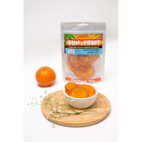 Měkce sušený pomeranč 100g