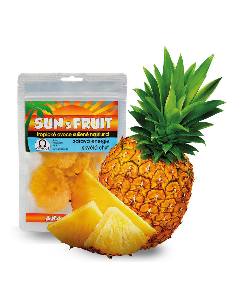 Měkce sušený ananas