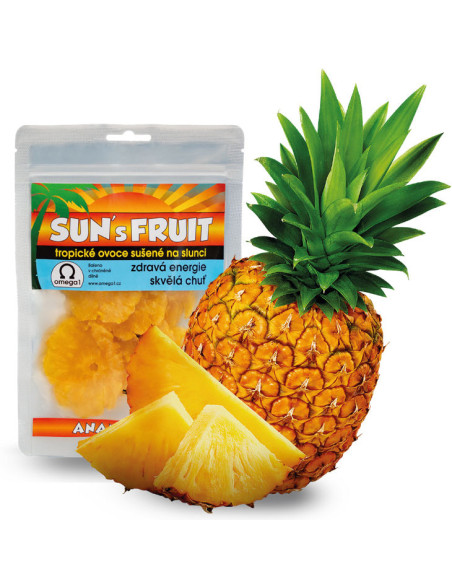 Měkce sušený ananas